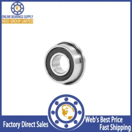 F6002 2RS Deep Groove Ball Bearings Flange Miniature Bearings 15x32x9mm