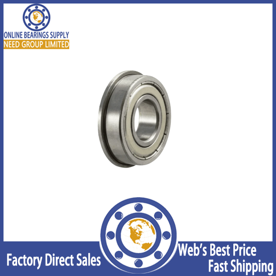 deep groove ball bearing flange zz